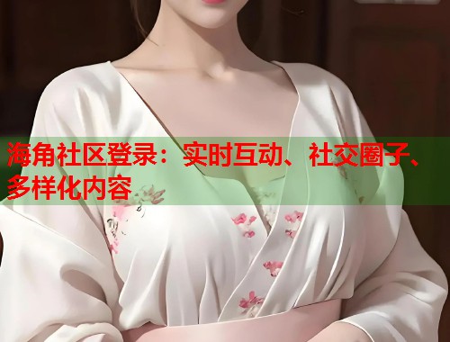 海角社区登录：实时互动、社交圈子、多样化内容