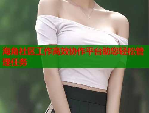 海角社区工作高效协作平台助您轻松管理任务