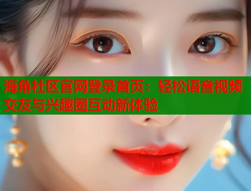 海角社区官网登录首页：轻松语音视频交友与兴趣圈互动新体验  第2张