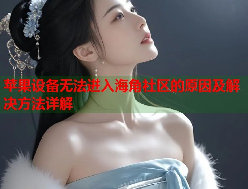 苹果设备无法进入海角社区的原因及解决方法详解  第2张